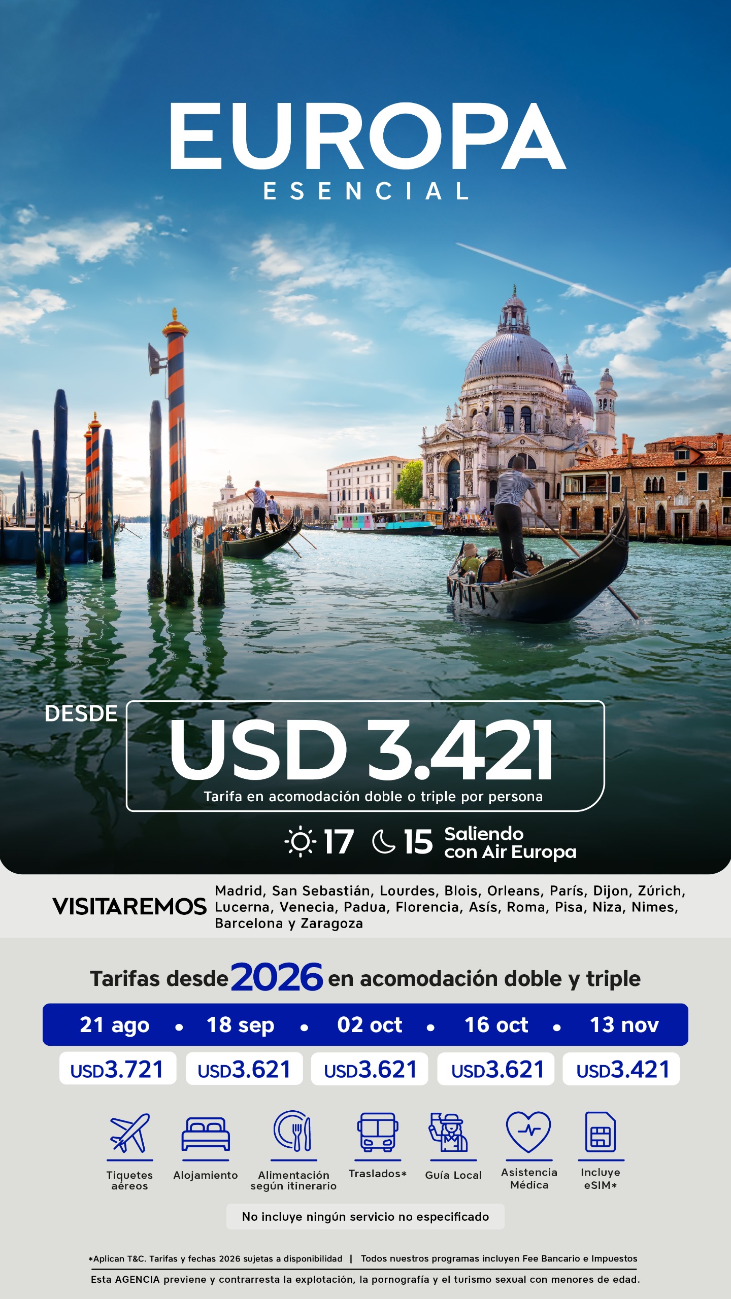 Europa Esencial Akira Travel